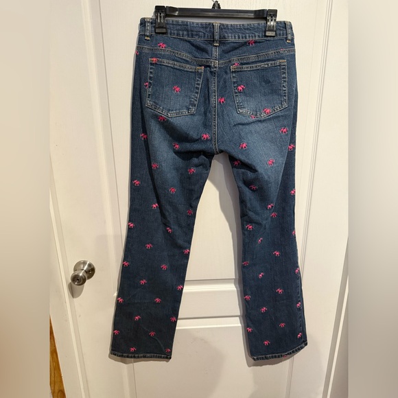 Lilly Pulitzer Blue Jeans with Pink Accents - Picture 3 of 4